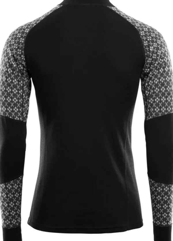 Aclima DesignWool Glitre Mockneck Alm kerrastopaita| Pitkähihaiset Paidat