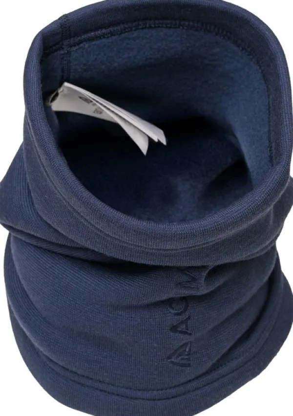 Aclima Metsästysasusteet/Kaulurit Ja Tuubihuivit Metsälle^FleeceWool V2 Headover tuubihuivi, tummansininen