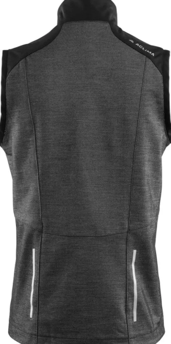 Aclima FlexWool Sports naisten liivi, musta| Makuupussit/Kolmen Vuodenajan Makuupussit