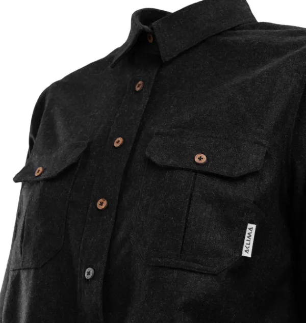 Aclima LeisureWool ReBorn naisten paita, tummanharmaa| Metsästyspaidat