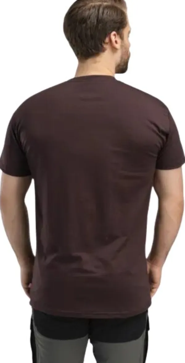 Aclima T-paidat Ja Pikeepaidat^LightWool 180 Classic Tee M's Chocolate Plum