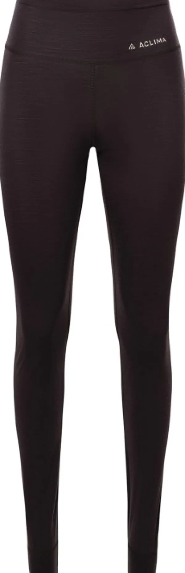 Aclima Kerrastohousut^LightWool 180 Longs naisten kerrastohousut, viininpunainen