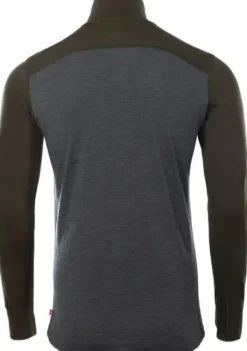 Aclima Hupparit, Fleecet Ja Välipaidat^LightWool 180 Polo w/ zip M's Tarmac / Marengo