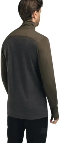 Aclima Hupparit, Fleecet Ja Välipaidat^LightWool 180 Polo w/ zip M's Tarmac / Marengo