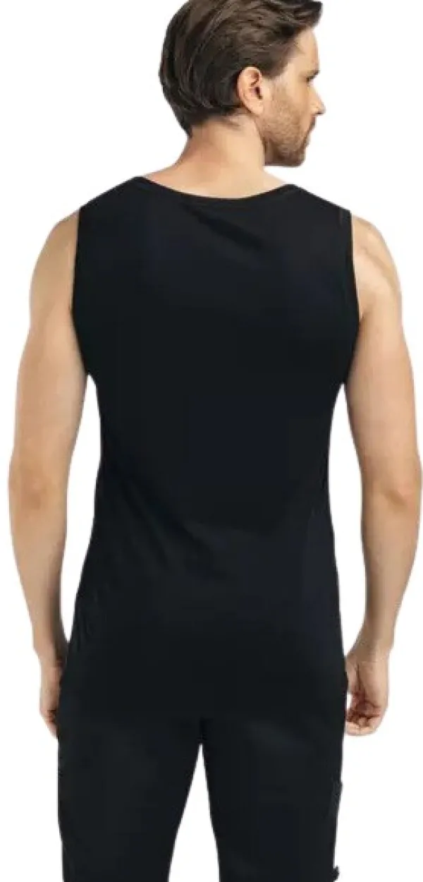 Aclima Hupparit, Fleecet Ja Välipaidat^LightWool 140 Singlet V2 M's Jet Black