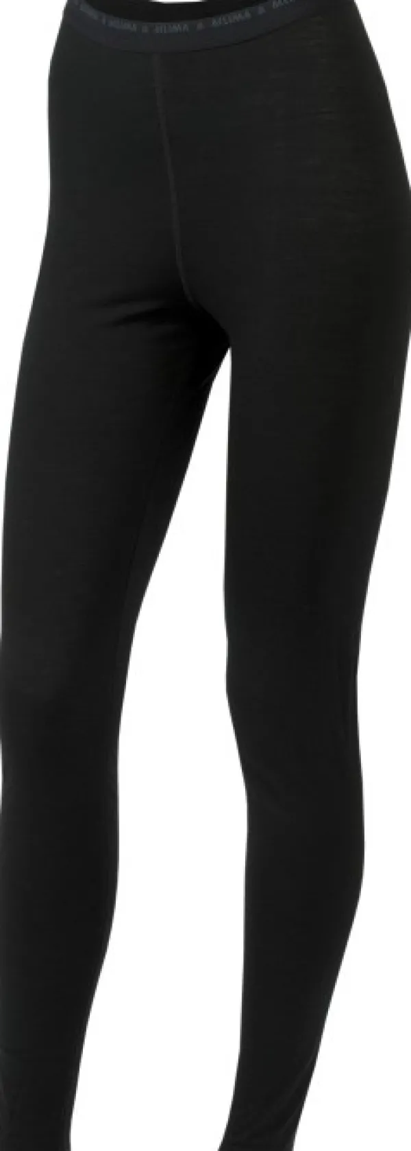 Aclima Kerrastohousut^LightWool Longs Woman Jet Black