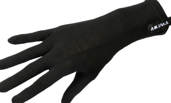 Aclima Metsästyskäsineet^LightWool -merinovillahanskat (Jet Black)