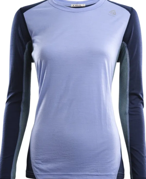 Aclima Kerrastopaidat^LightWool Sportshirt naisten merinovillainen kerrastopaita, monivärinen