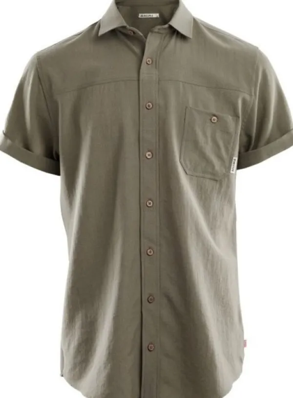 Aclima lyhythihainen merinopaita, vihreä| Flanelli- Ja Kauluspaidat