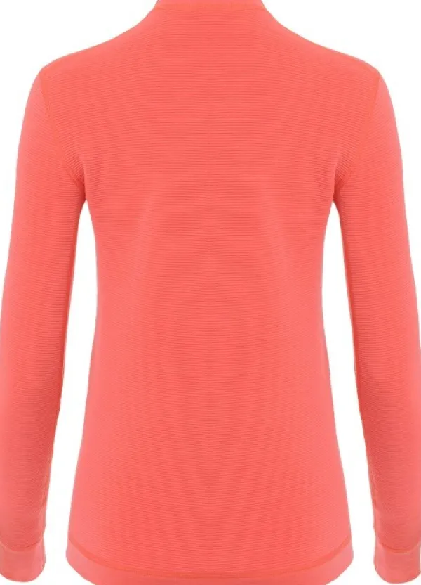 Aclima Kerrastohousut^StreamWool Crewneck naisten kerrastosetti, Spiced Coral