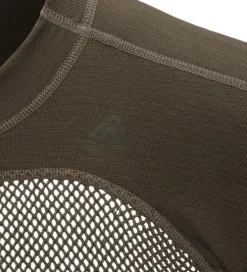 Aclima Kerrastot^verkkokerrasto WoolNet Crewneck + Longs Tarmac miesten