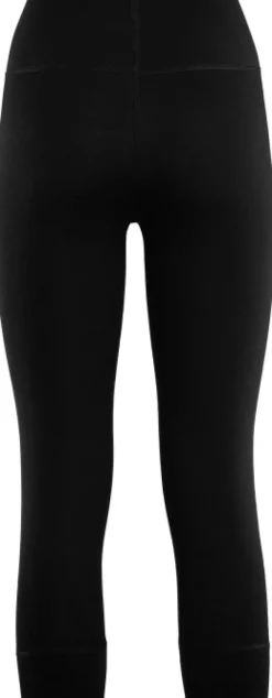 Aclima WarmWool 3/4 Longs naisten puolipitkät kerrastohousut, Jet Black| Kerrastohousut