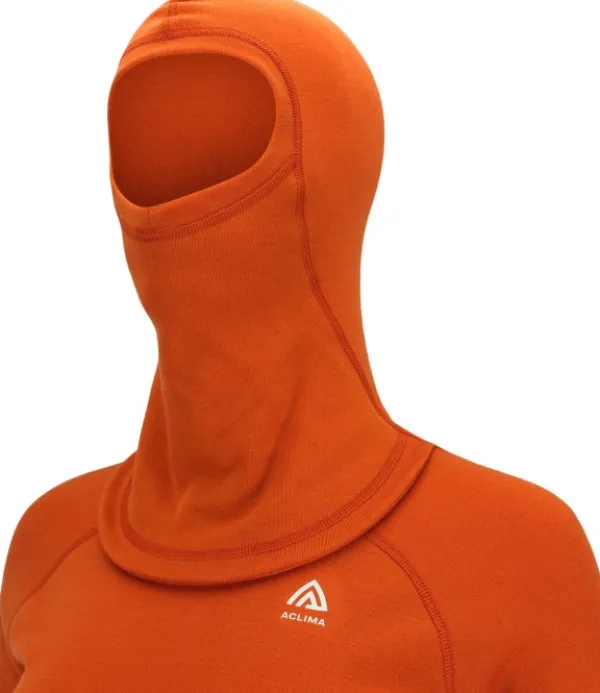 Aclima WarmWool Hoodsweater V2 naisten kerrastopaita, Gold Flame| Hupparit, Fleecet Ja Välipaidat