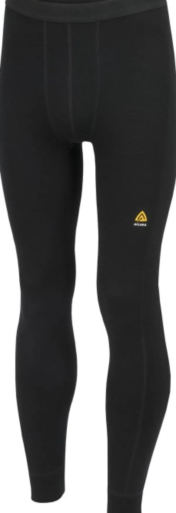 Aclima Kerrastohousut^WarmWool Longs Man Jet Black