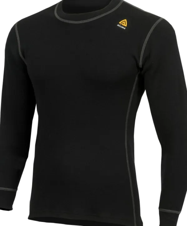Aclima Kerrastopaidat^WarmWool Merino -miesten kerrastopaita (Jet Black)