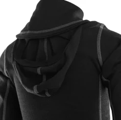 Aclima WarmWool Overall juniorin merinovillahaalari, musta| Lasten Alusasut Ja Kerrastot