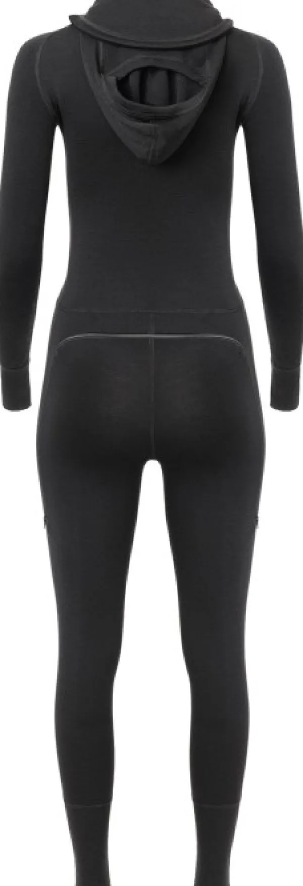 Aclima Kerrastohousut^Warmwool Overall Woman Black
