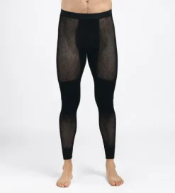 Aclima Kerrastohousut^WN longs - aluskerrastohousut musta