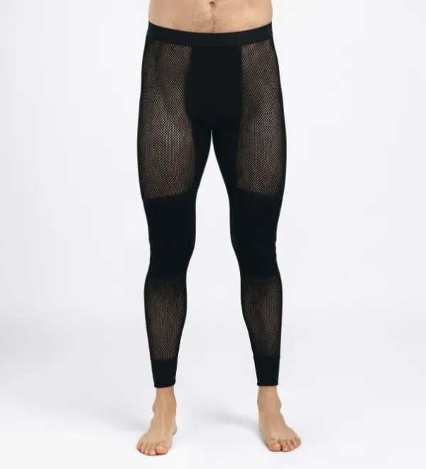 Aclima Kerrastohousut^WN longs - aluskerrastohousut musta