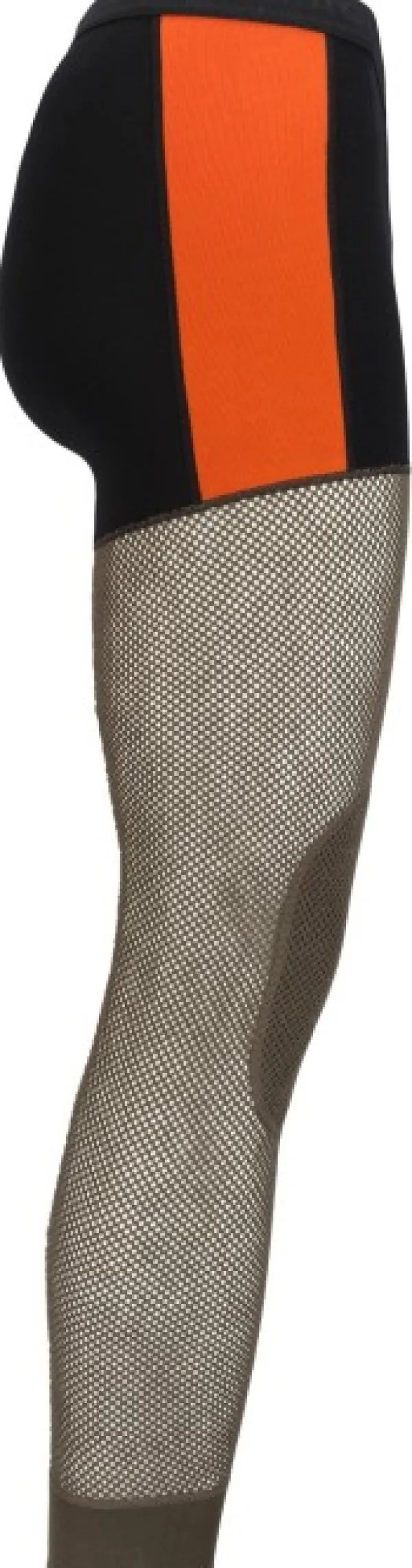 Aclima WoolNet Hybrid Longs kerrastohousut, Jet Black/Tarmac/Gold Flame| Kerrastohousut