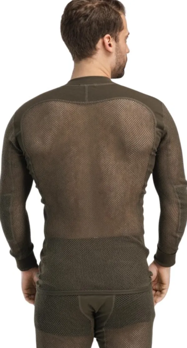 Aclima Kerrastopaidat^WoolNet Original Crewneck kerrastopaita, Tarmac