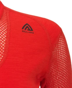 Aclima Kerrastopaidat^WoolNet Original Crewneck naisten kerrastopaita, Poinciana