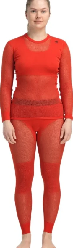 Aclima Kerrastopaidat^WoolNet Original Crewneck naisten kerrastopaita, Poinciana