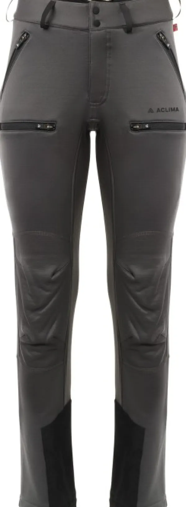 Aclima Retkeilyhousut^WoolShell Pant naisten ulkoiluhousut, harmaa