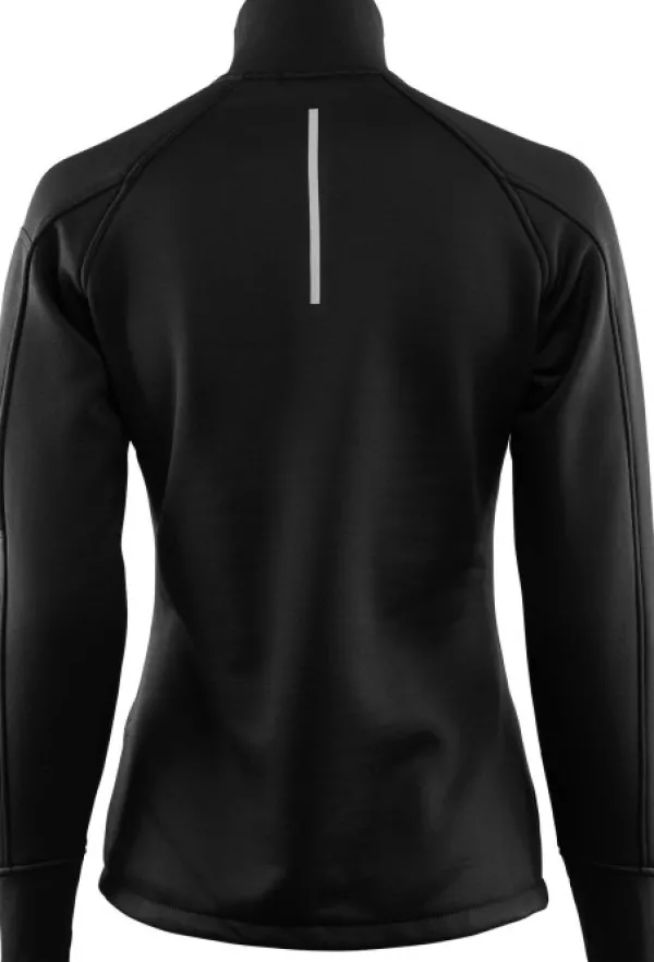 Aclima WoolShell Sport naisten fleecetakki, musta| Hupparit, Fleecet Ja Välipaidat