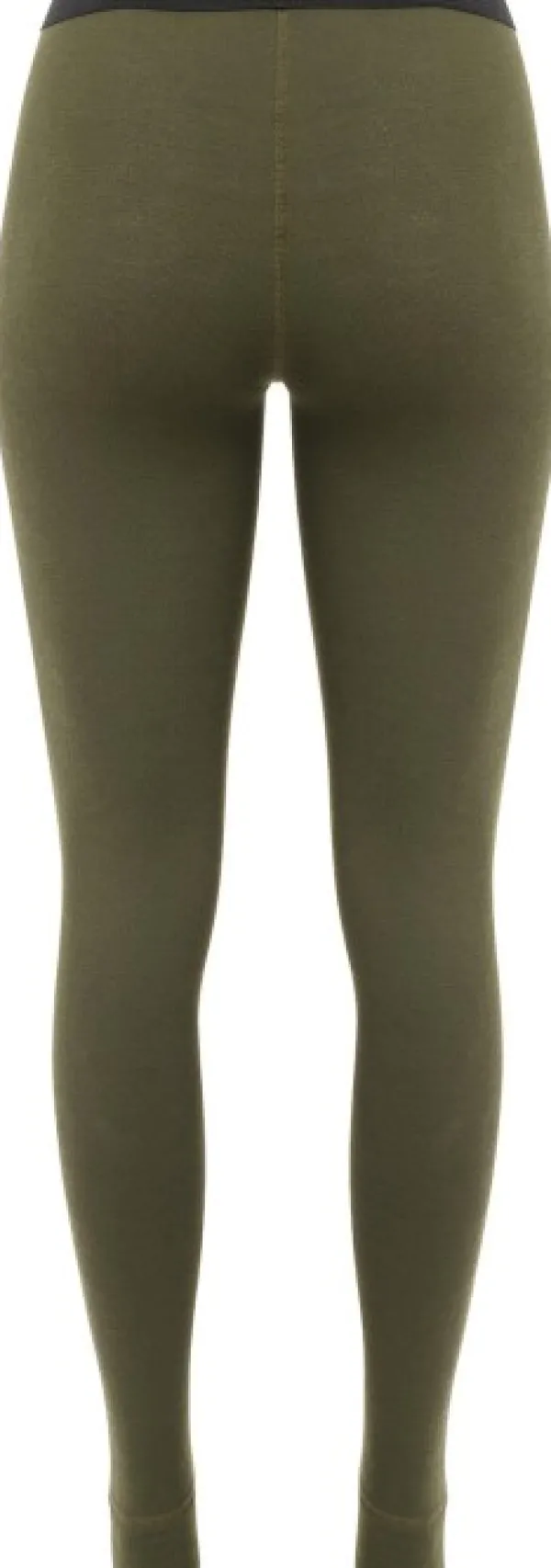 Aclima WoolTerry Longs naisten kerrastohousut, Olive Night| Kerrastohousut
