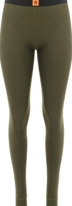 Aclima WoolTerry naisten kerrastosetti, Olive Night| Kerrastohousut