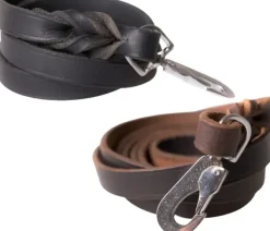 Active Canis Taluttimet^Leather Leash nahkahihna, 1,8 x 180 cm