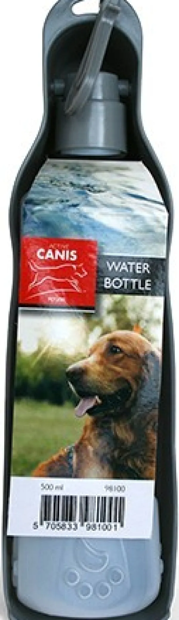 Active Canis Outlet - Koiralle^Portable Water Bottle 500 ml Black