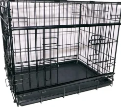 Active Canis Premium Dubbeldoor Cage 122x76x84 cm| Koirankopit
