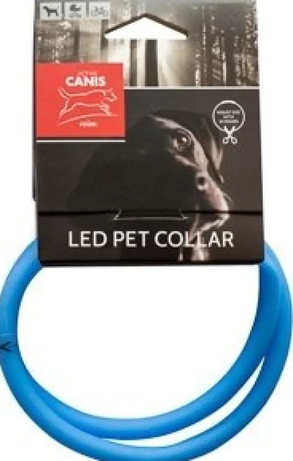 Active Canis Vilkkuvalot Ja Huomiotuotteet^USB Led Collar Mixed Colors