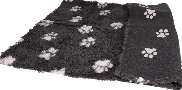 Active Canis Vetbed 100x150 cm Large Grey with Paws| Tyynyt Ja Peitot