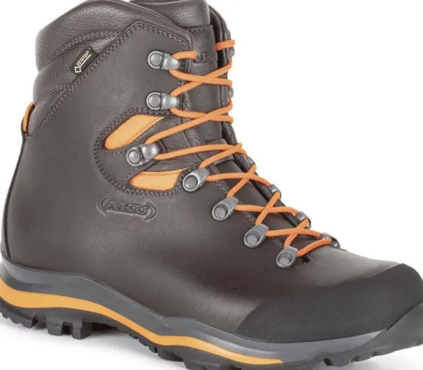 AKU Metsästyskengät^Riserva GTX vaelluskengät, ruskea/fluorisoiva oranssi