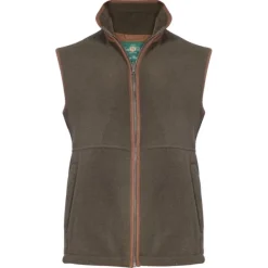 Alan Paine Aylsham Fleece Waistcoat fleeceliivi, Green| Liivit