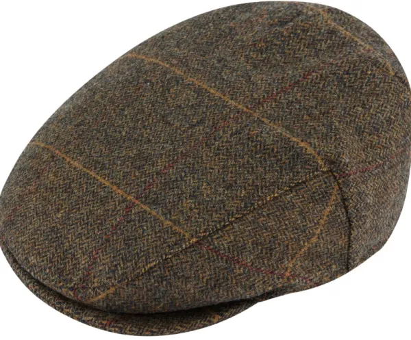 Alan Paine Combrook Waterproof Tweed Cap lätsä, Teak| Metsästysasusteet/Metsästyslätsät