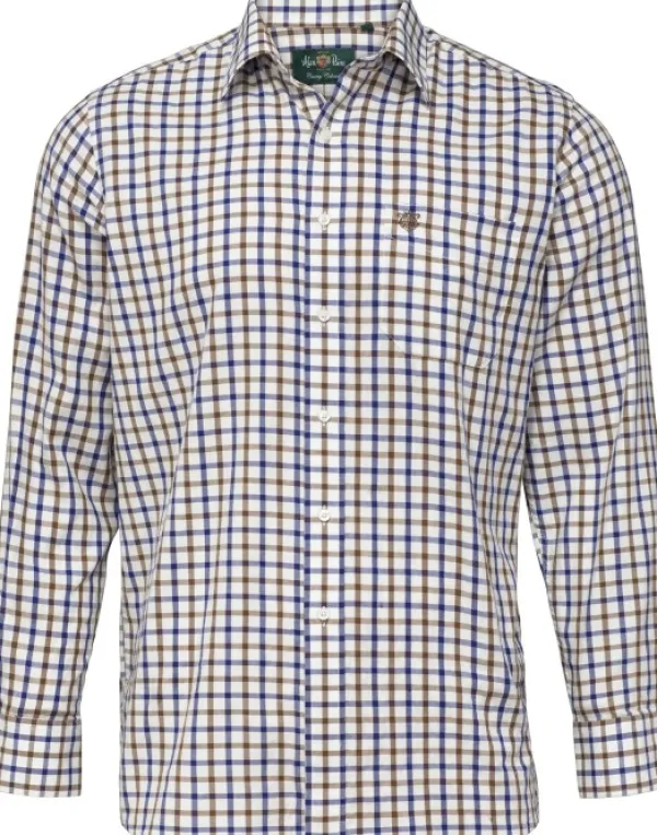 Alan Paine Metsästyspaidat^Ilkley Shirt Shooting Fit paita, Brown Check
