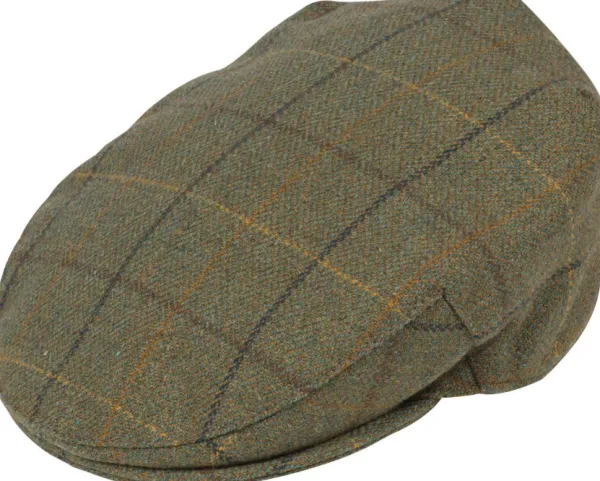 Alan Paine M's Rutland Tweed Cap Dark Moss| Metsästysasusteet/Metsästyslätsät