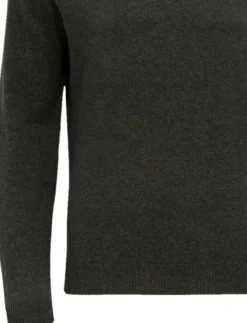 Alan Paine Streetly V-Neck Pullover lampaanvillainen pusero, tummanvihreä| Metsästysliivit/Fleeceliivit