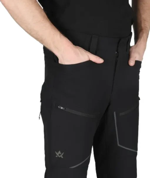 Alaska 1795 Alaska Chaser Stretch Pant housut, musta| Metsästyshousut/Softshellhousut Ja Tuulenpitävät Housut