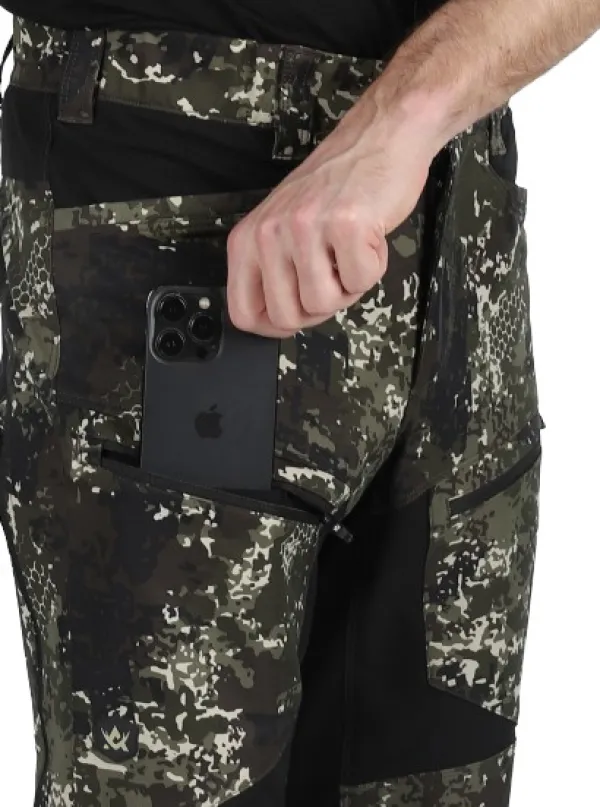 Alaska 1795 Alaska Chaser Stretch Pant housut, BlindTech Forest Camo| Camovaatteet