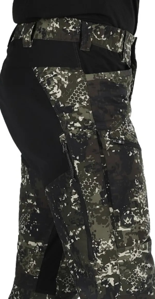 Alaska 1795 Alaska Chaser Stretch Pant housut, BlindTech Forest Camo| Camovaatteet
