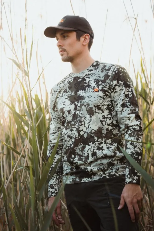 Alaska 1795 Camovaatteet^Alaska CoolDry LS T-Shirt paita, BlindTech Reed