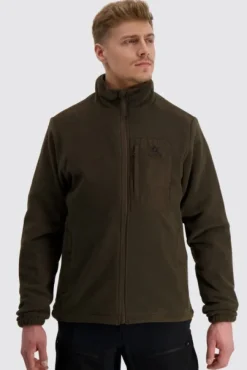 Alaska 1795 Metsästystakit/Softshell- Ja Tuulenpitävät Takit Metsälle^Alaska Dawson -miesten fleecetakki, Moss Brown