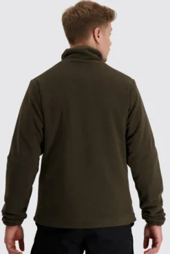 Alaska 1795 Metsästystakit/Softshell- Ja Tuulenpitävät Takit Metsälle^Alaska Dawson -miesten fleecetakki, Moss Brown