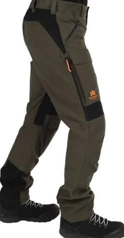 Alaska 1795 Metsästyshousut/Softshellhousut Ja Tuulenpitävät Housut^Alaska Durashield Pant housut, Night Green