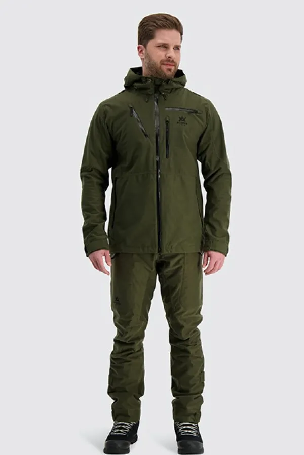 Alaska 1795 Alaska Extreme Lite 3 -miesten takki, Forest Green| Metsästystakit/Vedenpitävät Metsästystakit